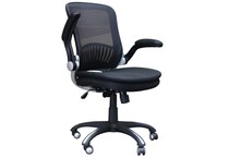  black home office   