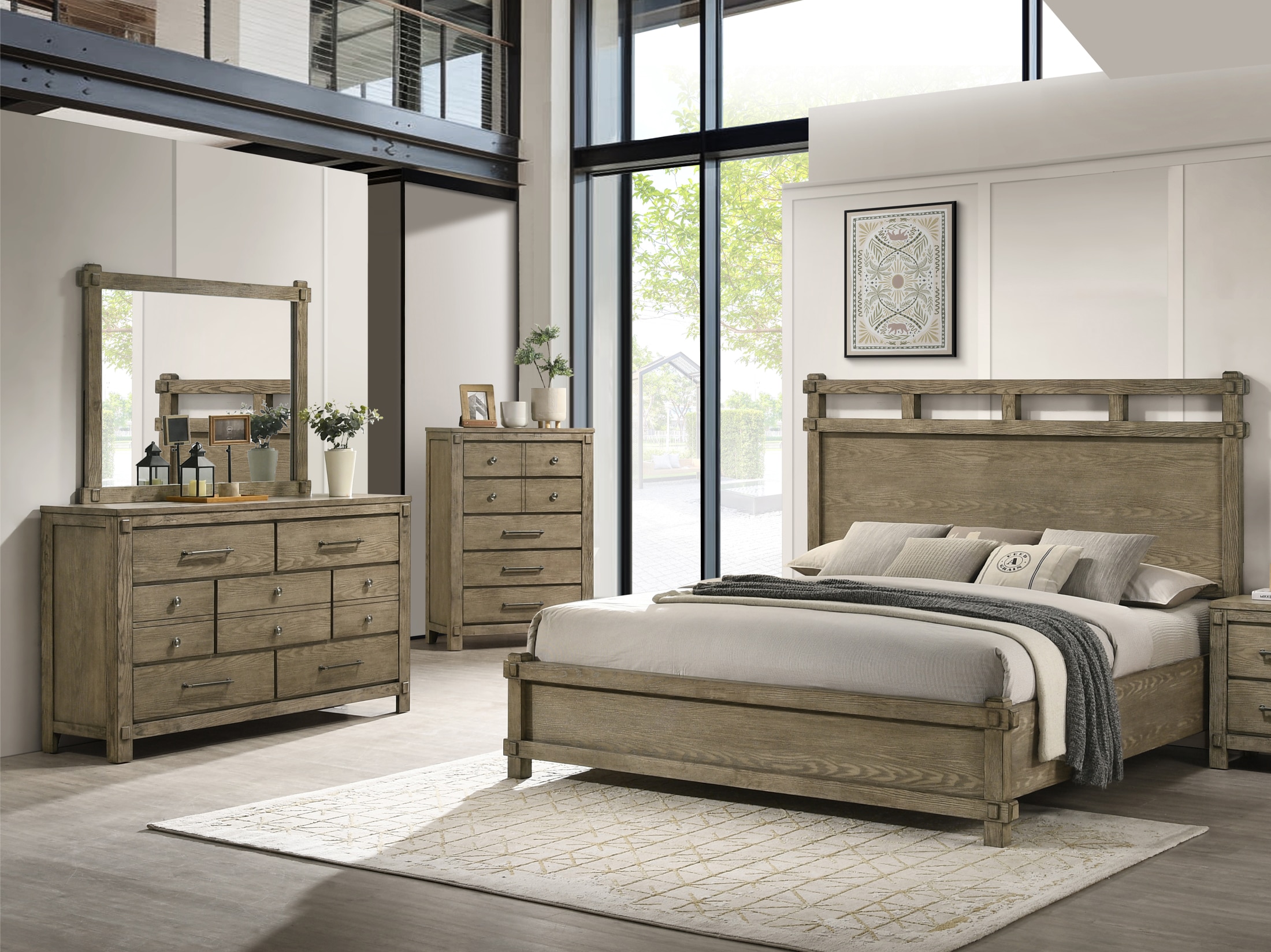 Paulie B 4 Piece Queen Bedroom