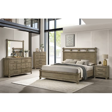 Paulie B 5 Piece Queen Bedroom Set