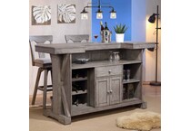  gray pub   bar units   stools   