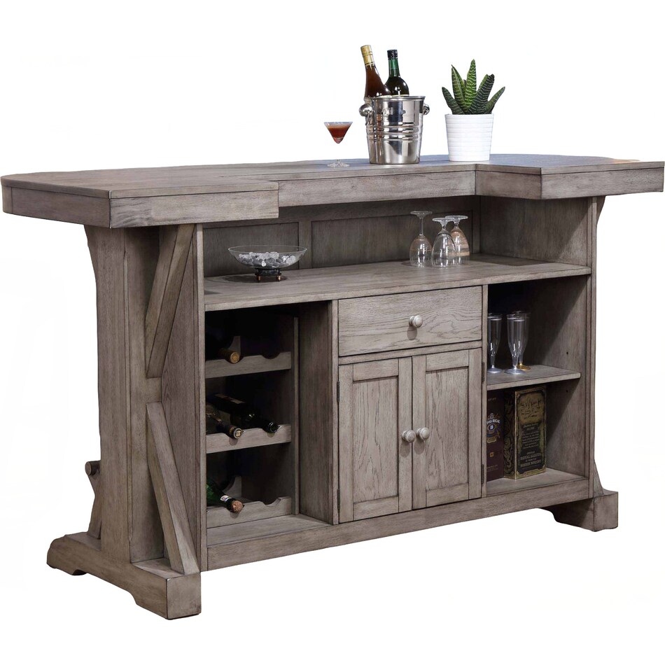  gray pub   bar units   stools   