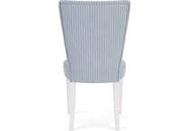  blue dining room chair   