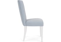  blue dining room chair   