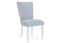  blue dining room chair   