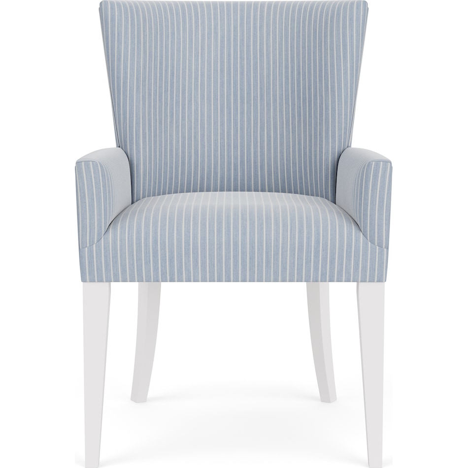  blue dining room chair   