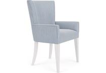  blue dining room chair   