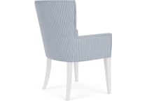  blue dining room chair   
