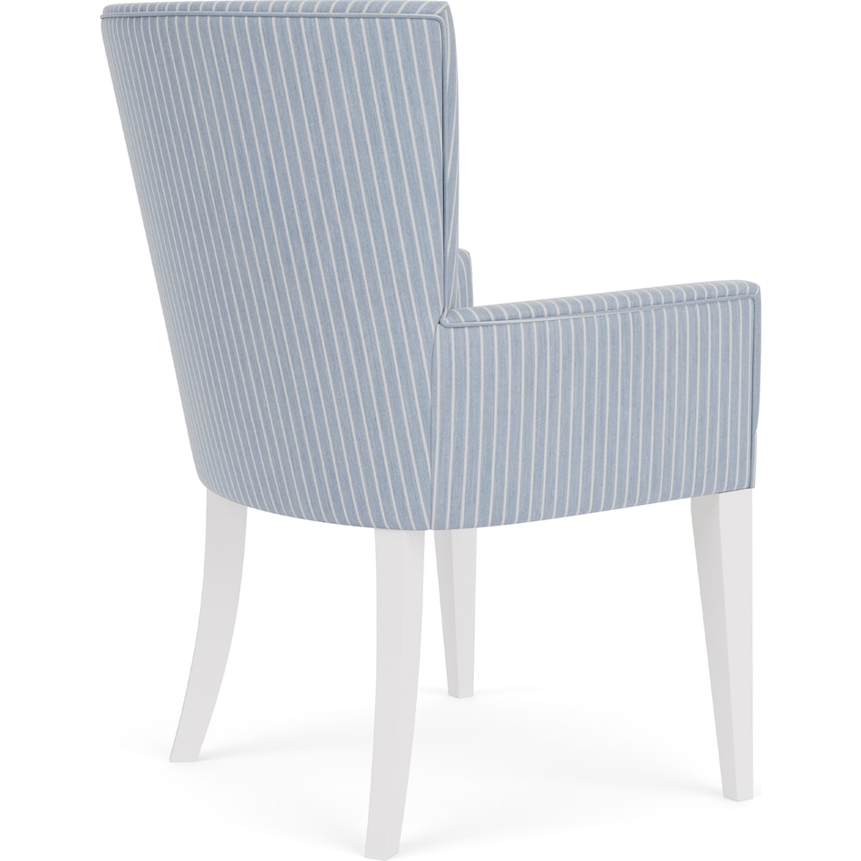  blue dining room chair   