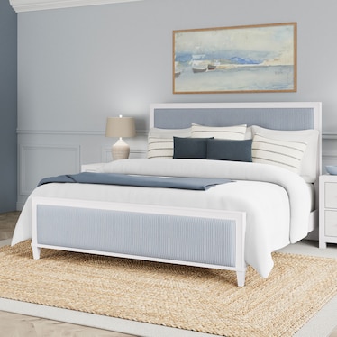 Rosalie King Upholstered Bed