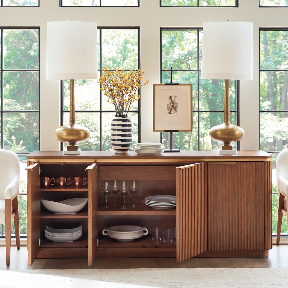  brown dining room   