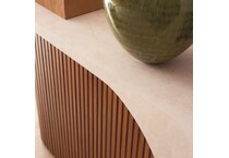  brown occasional tables all   