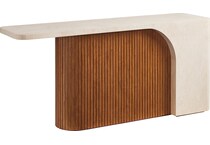  brown occasional tables all   