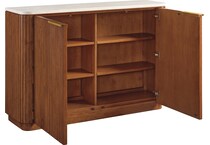  brown occasional tables all   