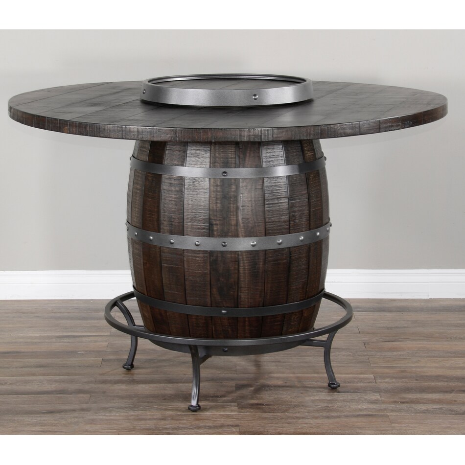  brown pub   bar units   stools   