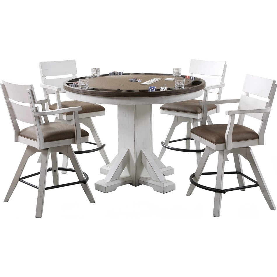  two tone pub   bar units   stools   