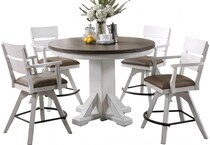  two tone pub   bar units   stools   