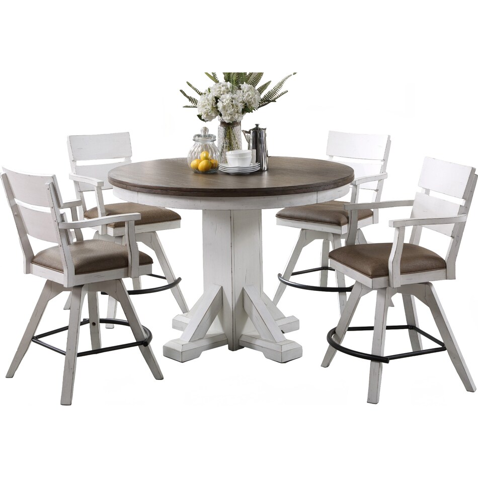  two tone pub   bar units   stools   