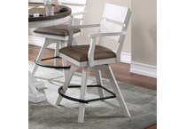  white stools   