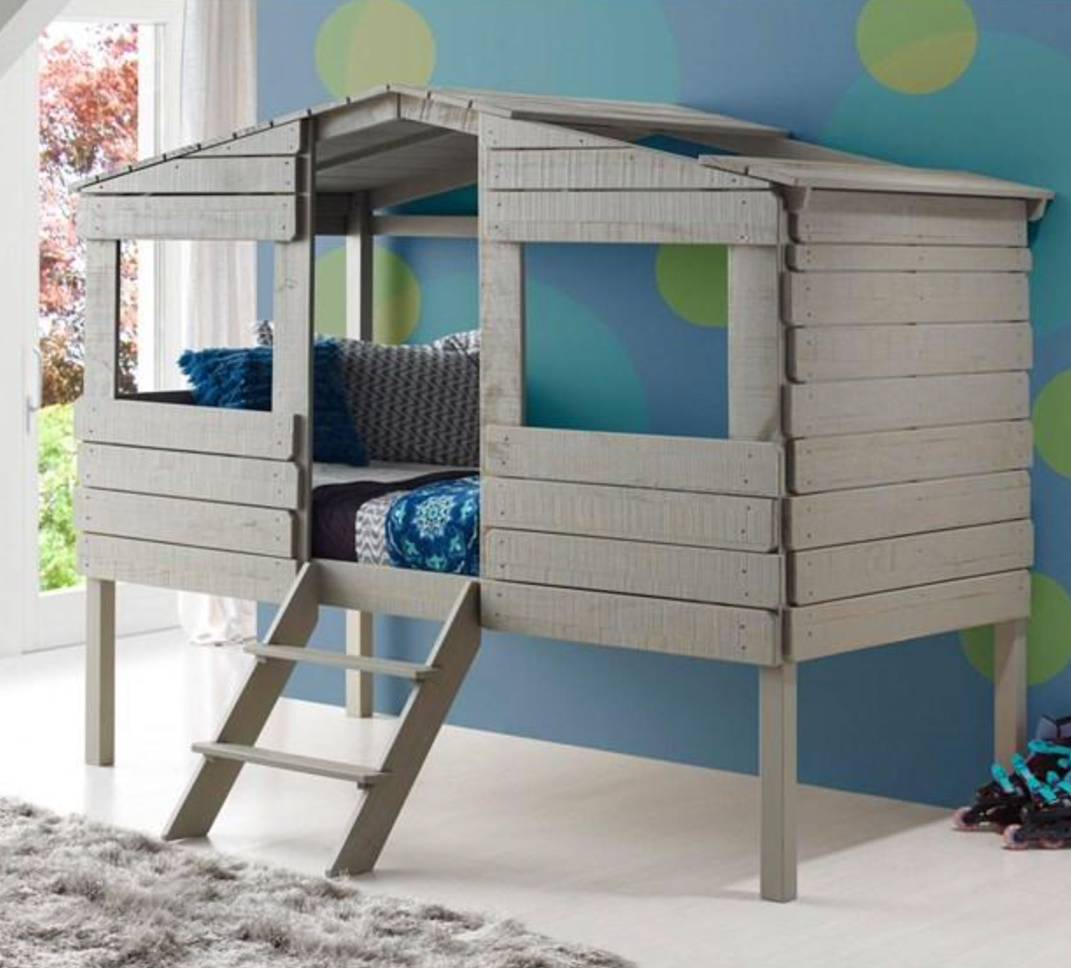 Tree House Loft Twin Loft Bed With Drawers