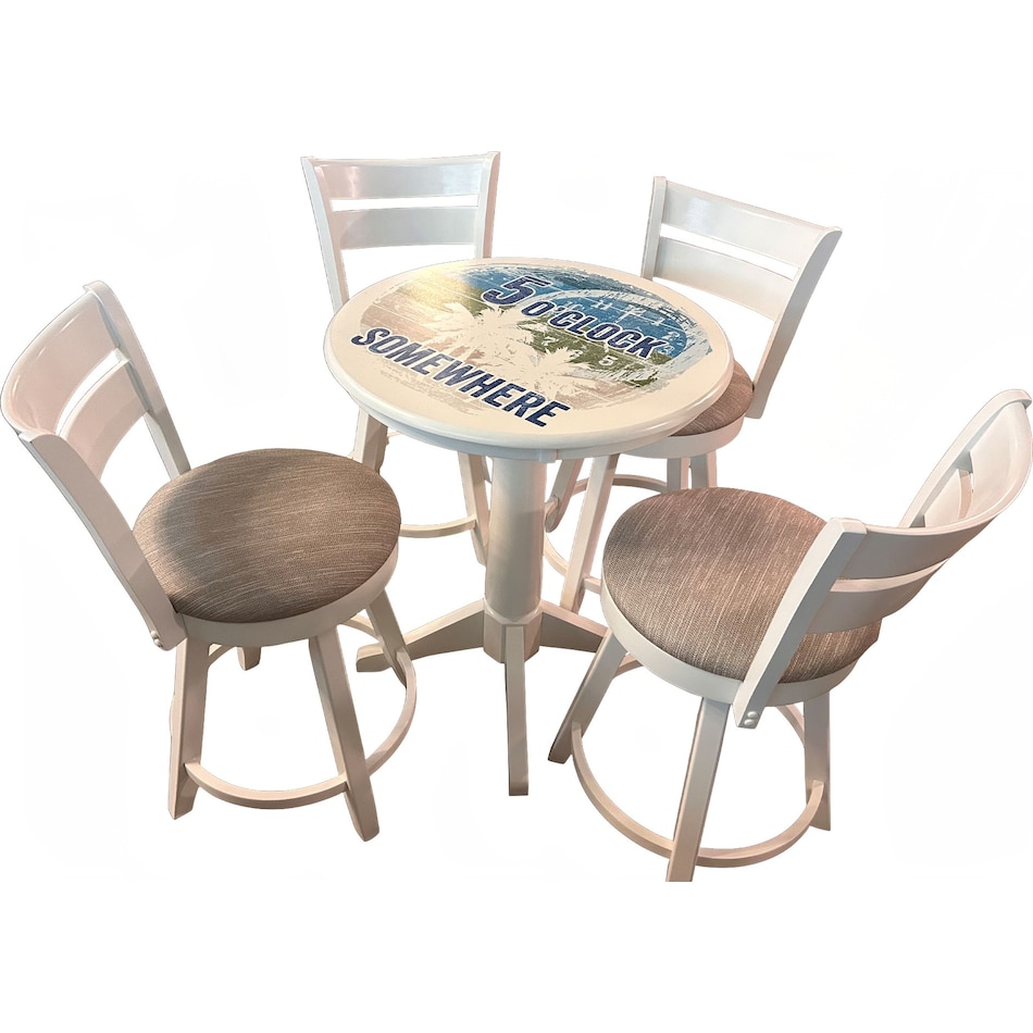  white pub   bar units   stools   