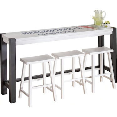 Margaritaville 4 Piece Counter Bar
