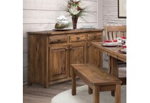  brown dining room   
