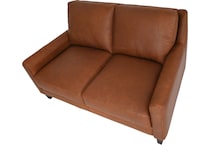  brown loveseat   