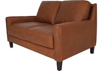  brown loveseat   