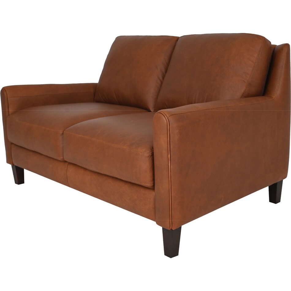  brown loveseat   