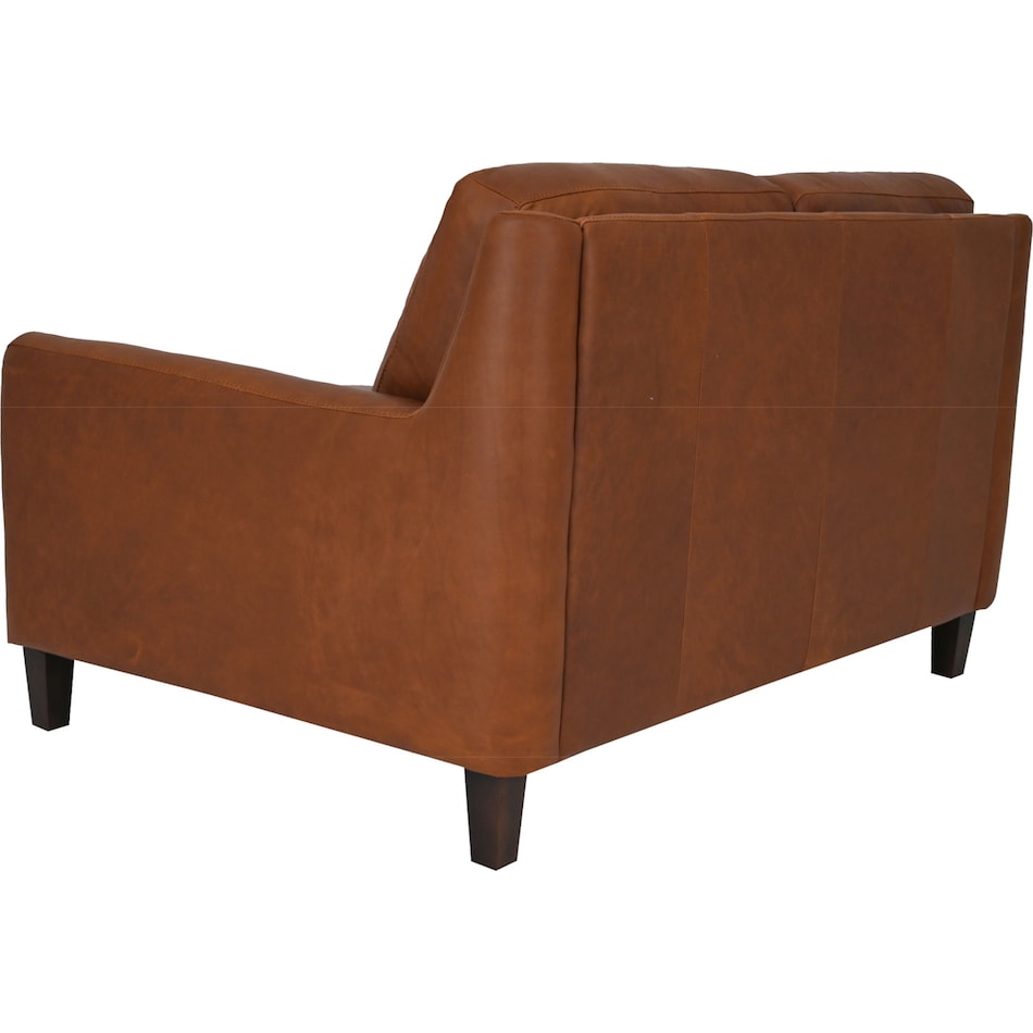  brown loveseat   