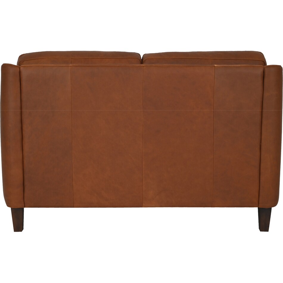  brown loveseat   
