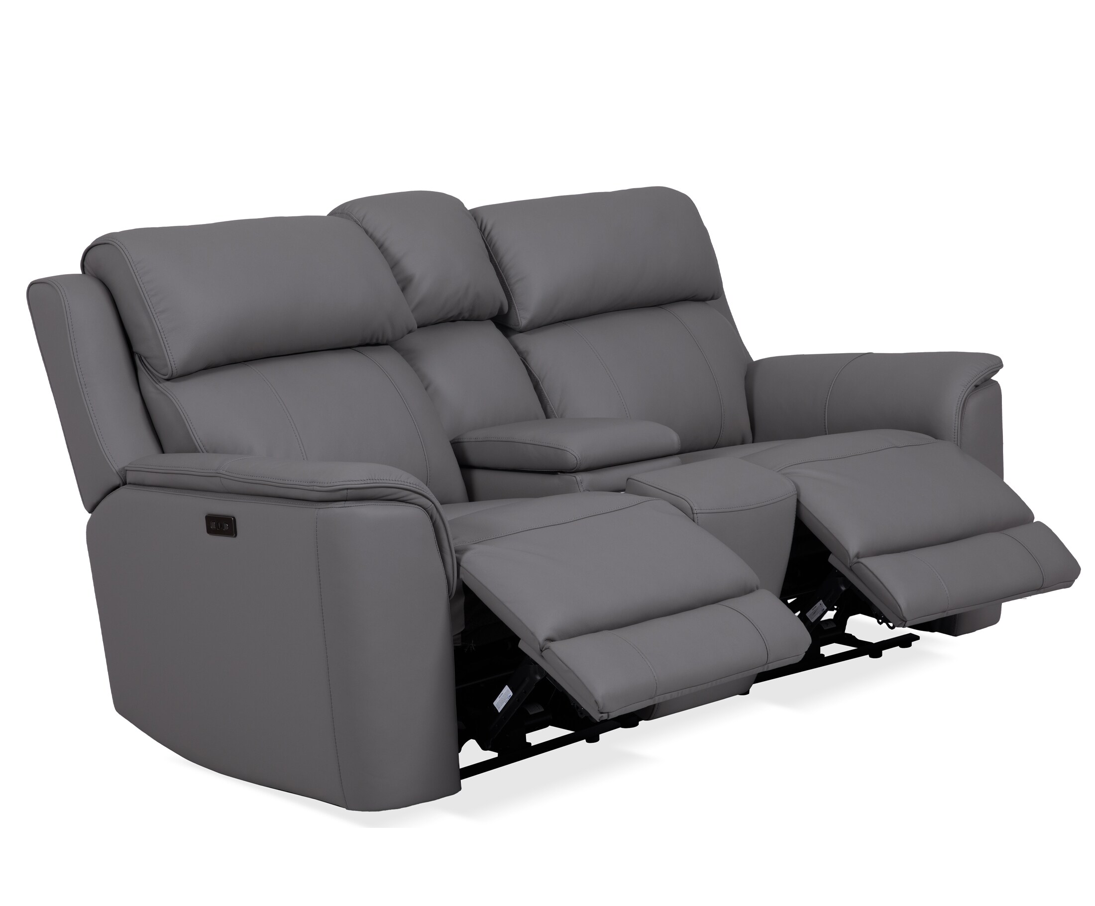 Power Loveseat With Console