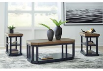  two tone occasional tables all   