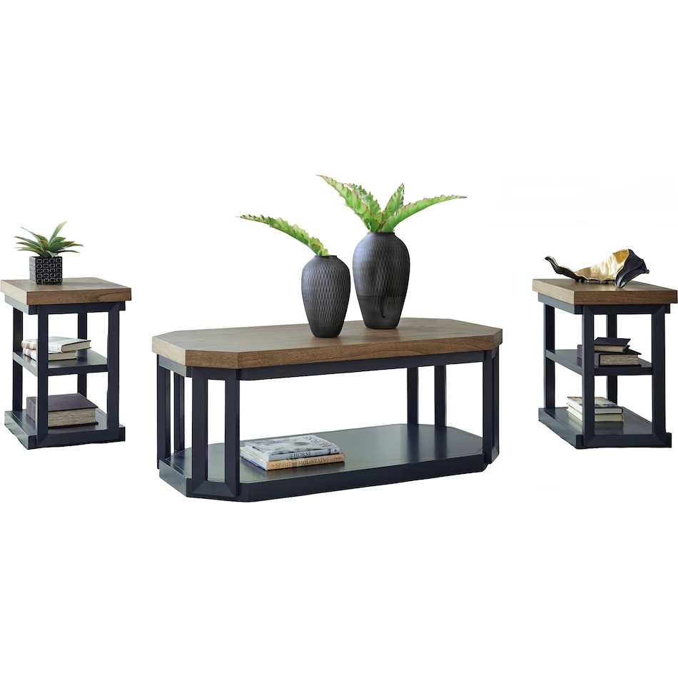  two tone occasional tables all   