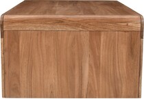  brown occasional tables all   