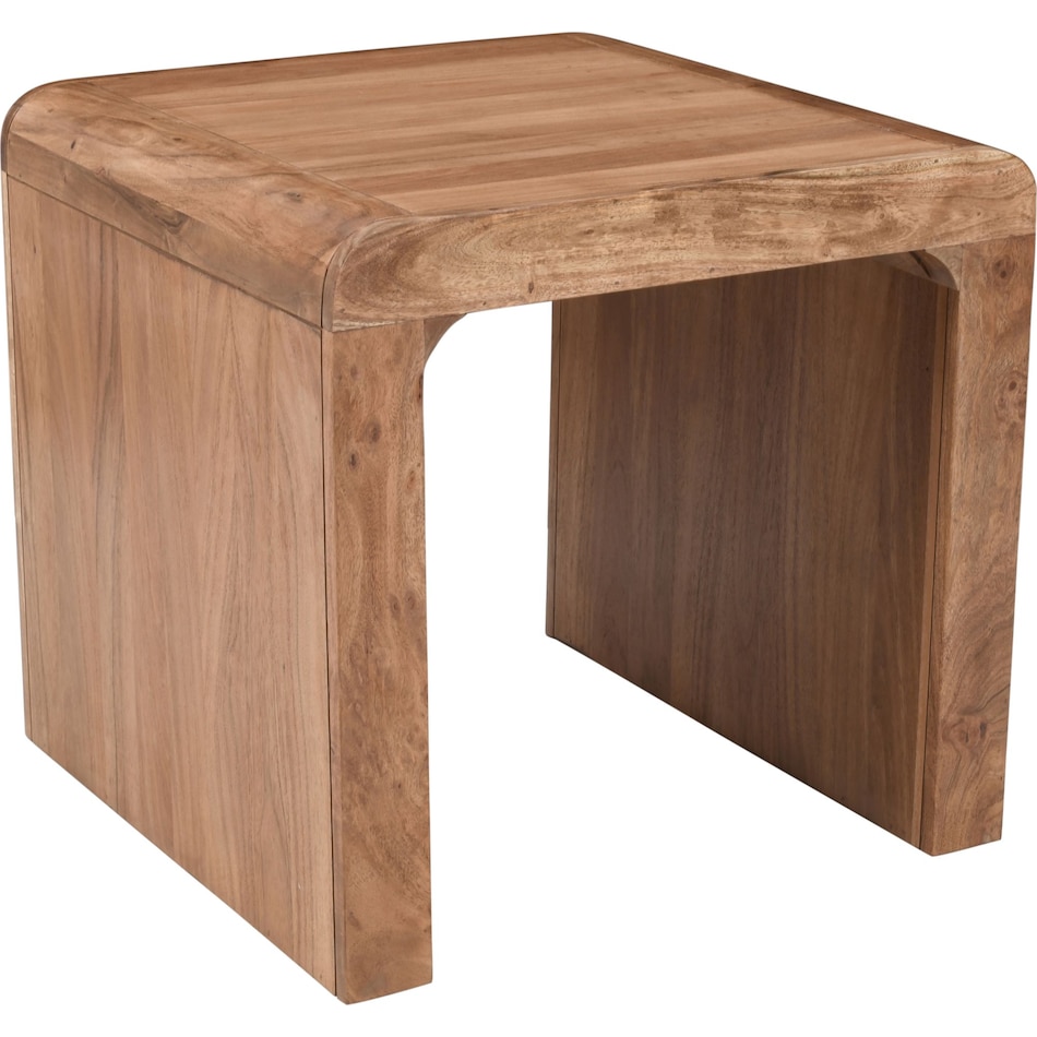  brown occasional tables all   