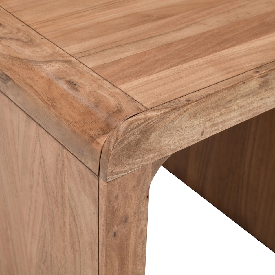  brown occasional tables all   