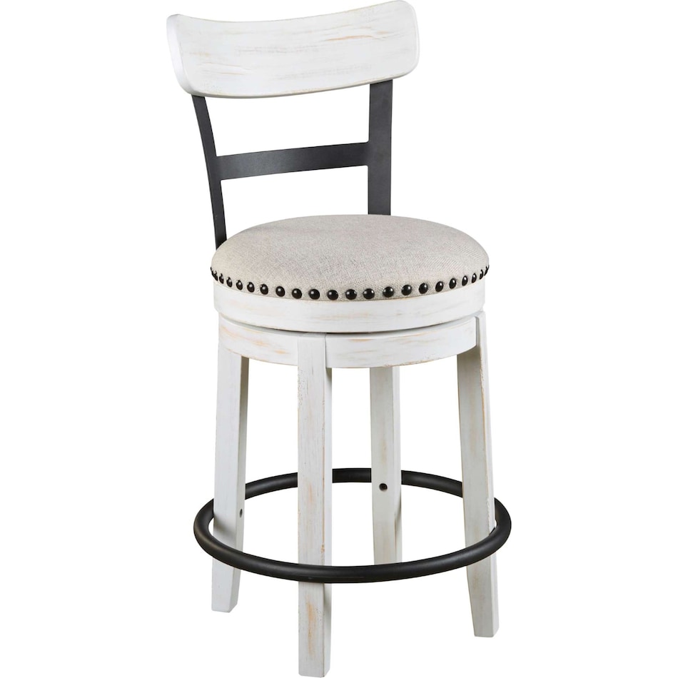  white stools   