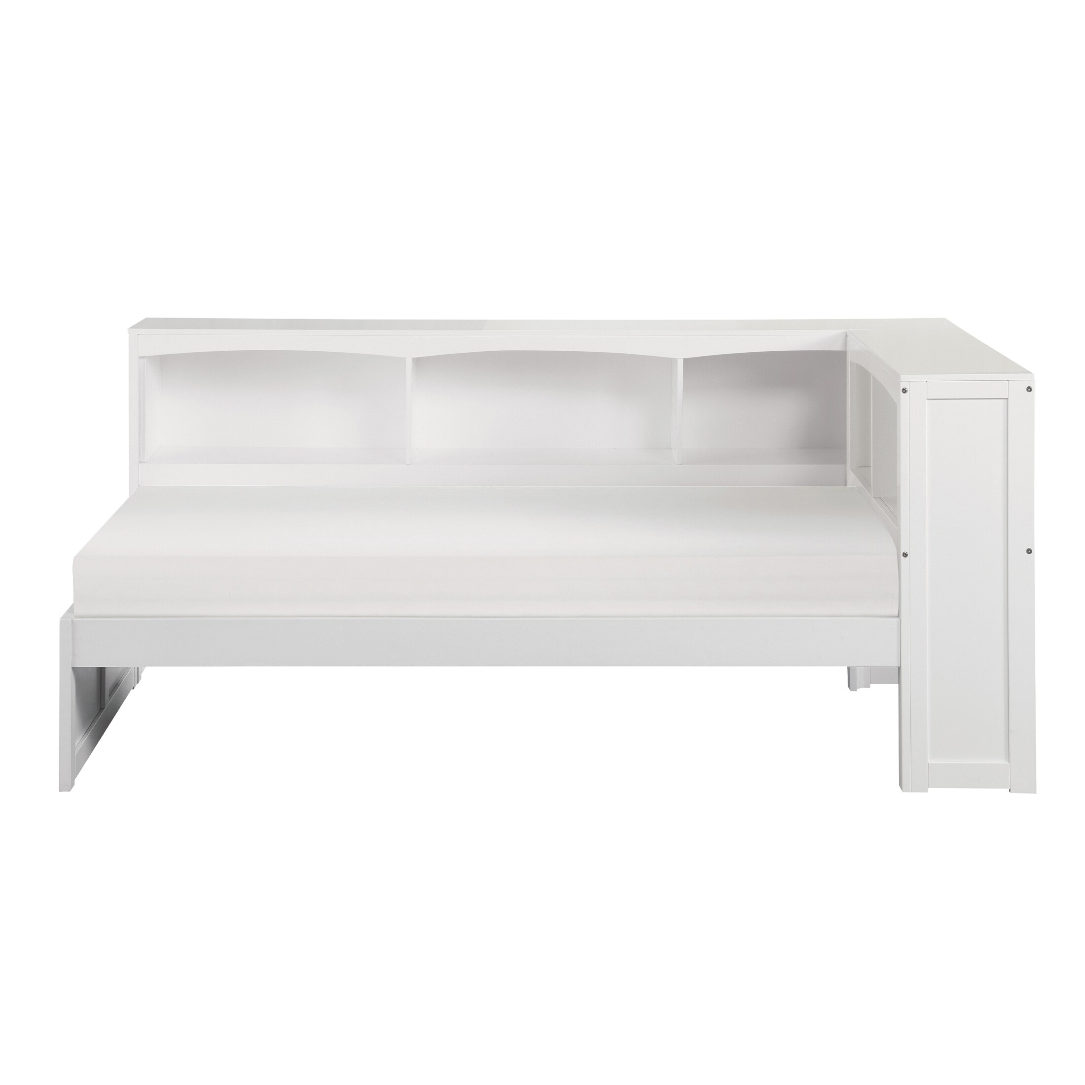 Colors Twin Corner Bookcase Bed