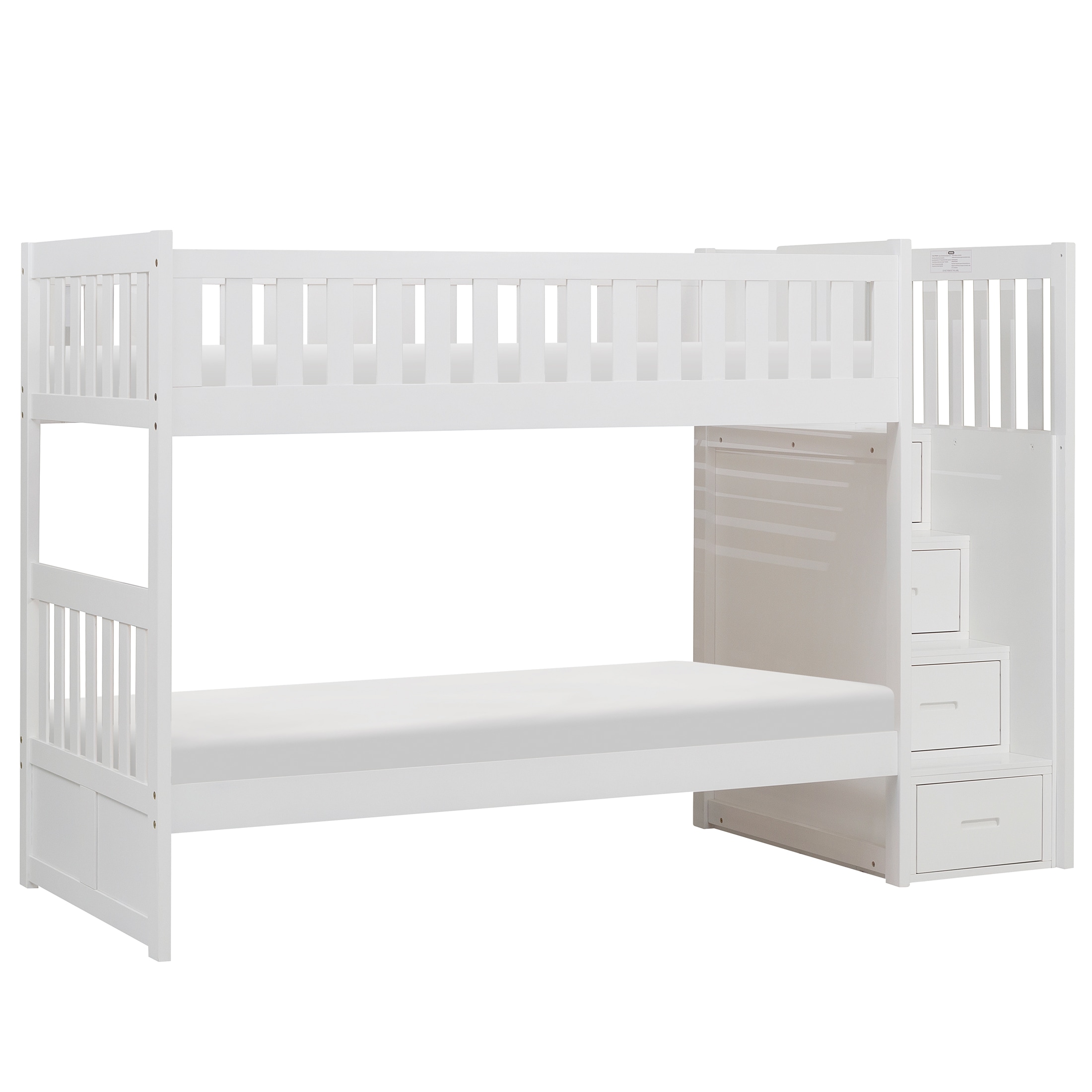 Colors Twin Over Twin Step Bunk