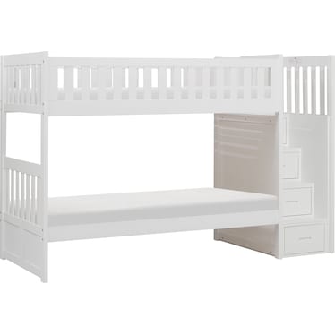 Colors Twin Over Twin Step Bunk