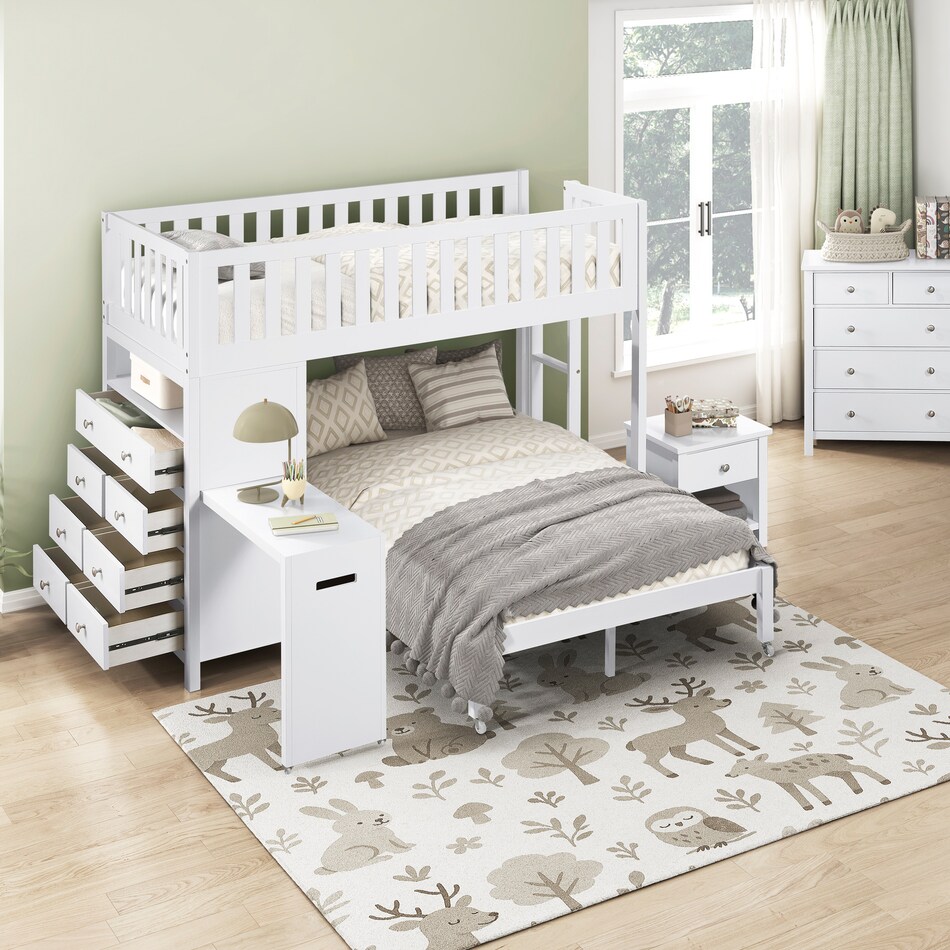  white kids bedroom   