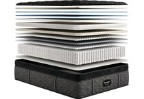 Black Medium Split King Mattress