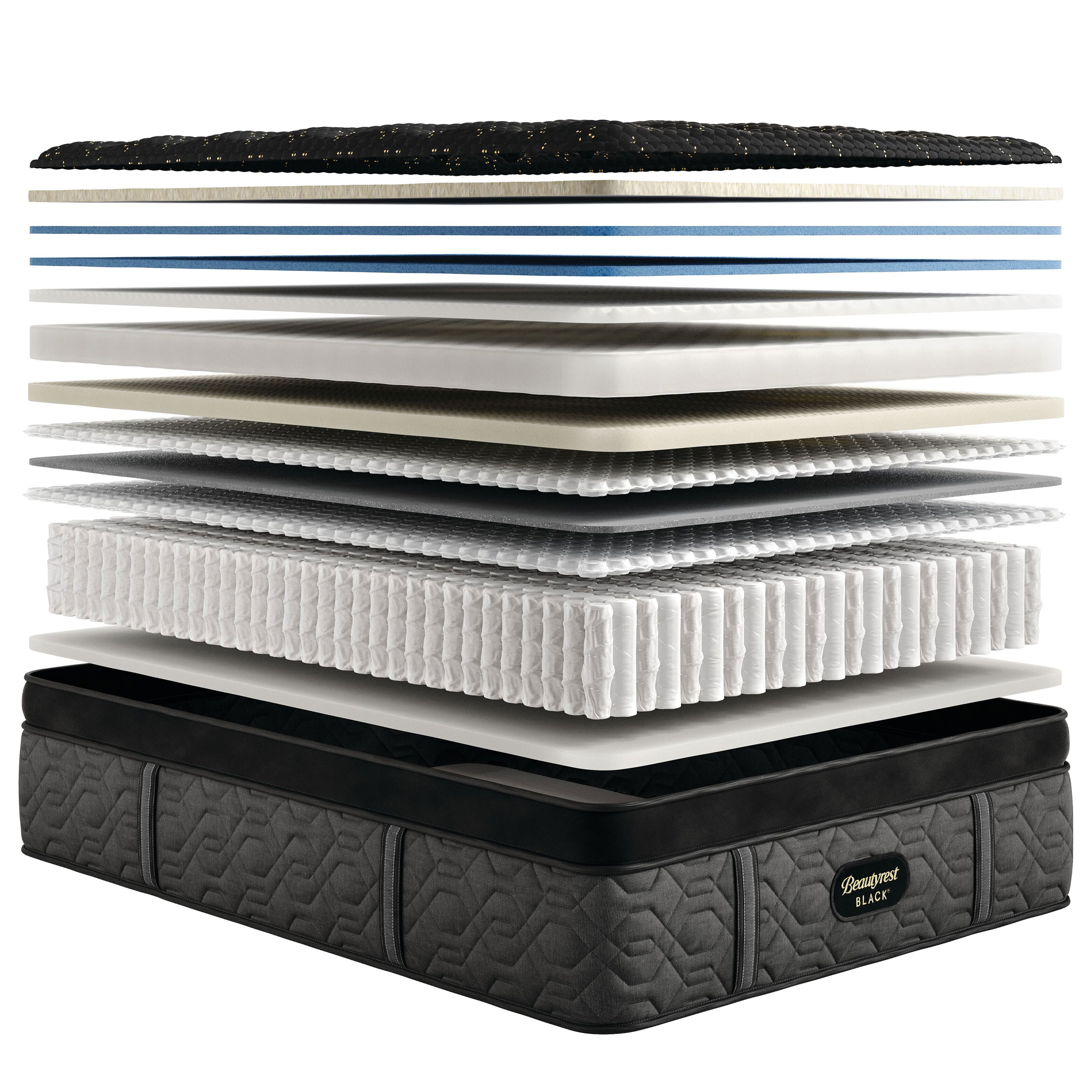 Black Medium California King Mattress