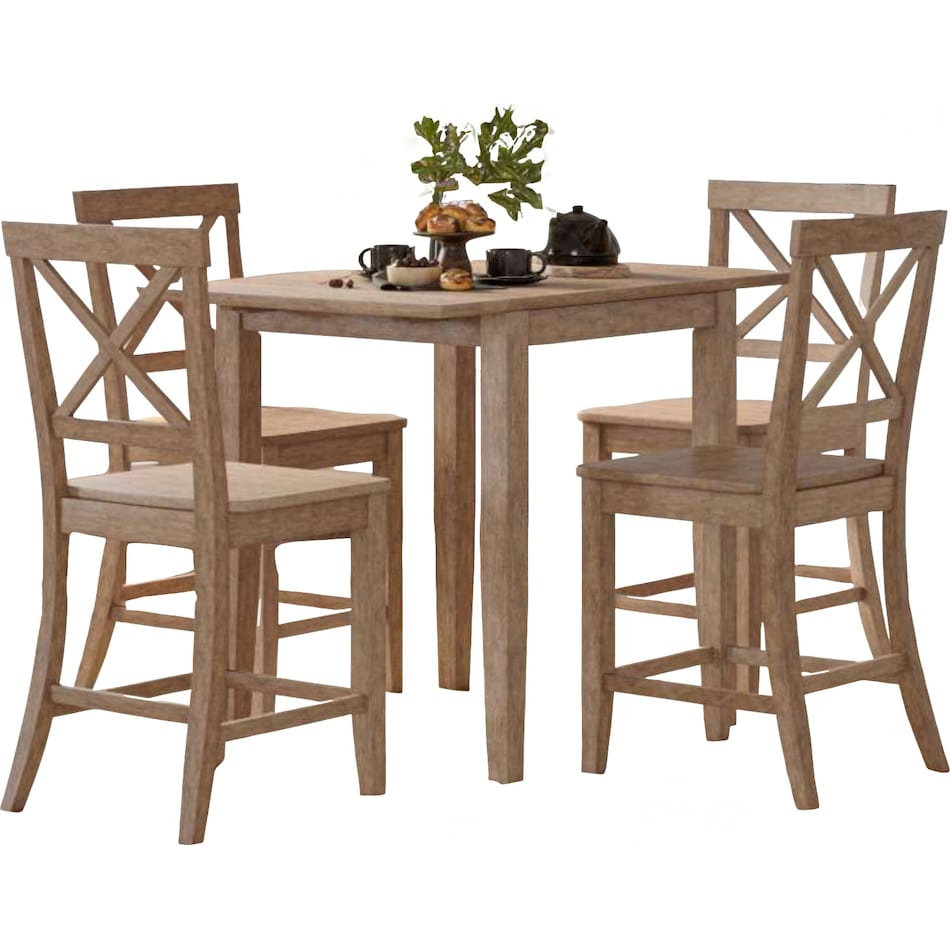  brown pub   bar units   stools   