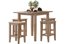  brown pub   bar units   stools   