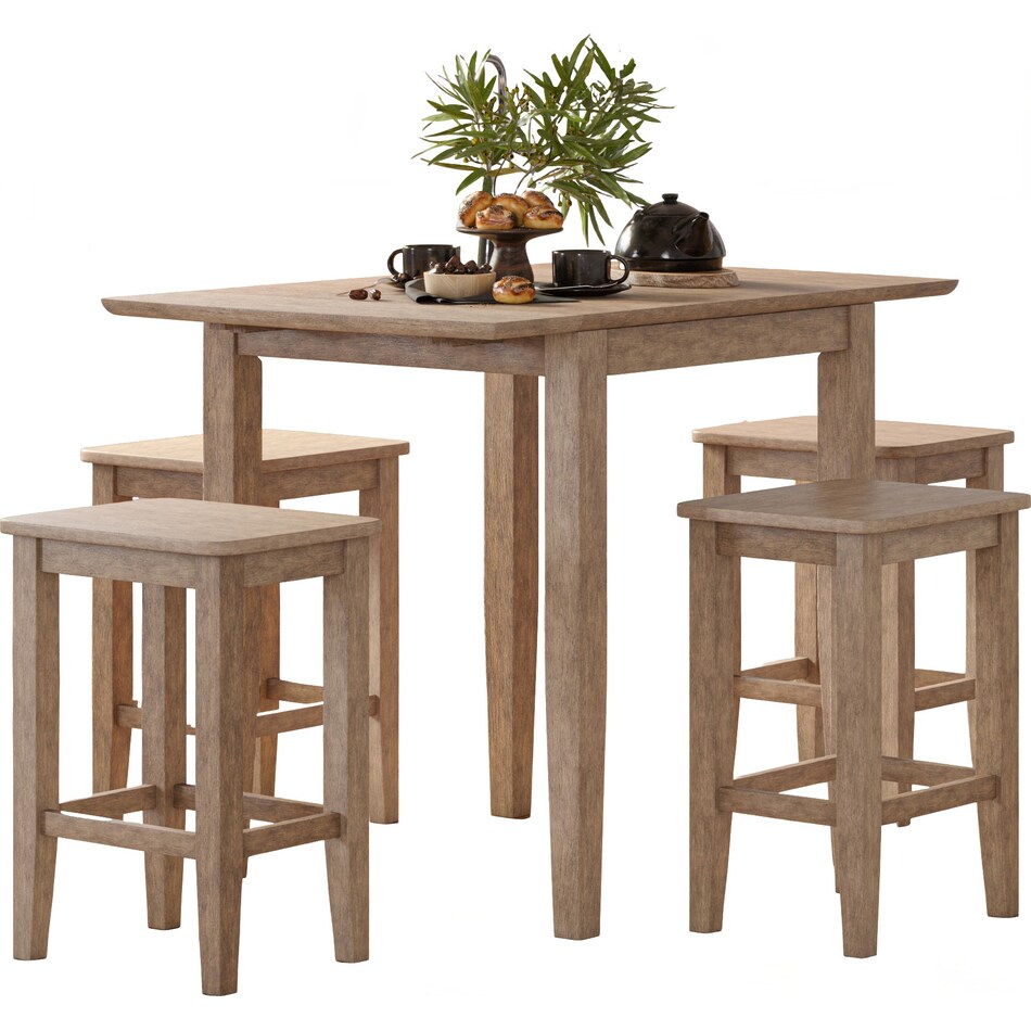  brown pub   bar units   stools   