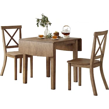 Eastern Tides 3 Piece Dinette Set