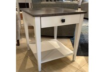  two tone occasional tables all   