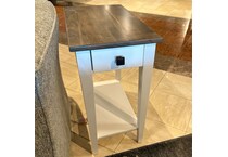  two tone occasional tables all   